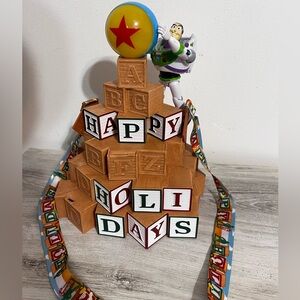 2021 Disneyland Disney Parks Happy Holidays Toy Story Popcorn Bucket Buzz